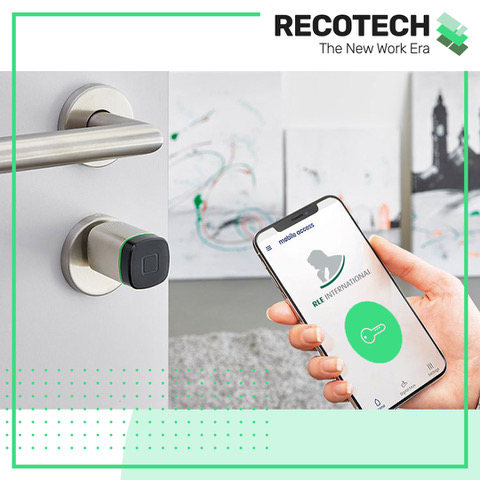 Employees at RLE INTERNATIONAL Group in Böblingen are now digitally controlling their office doors with the ReCoTech app! ðªð