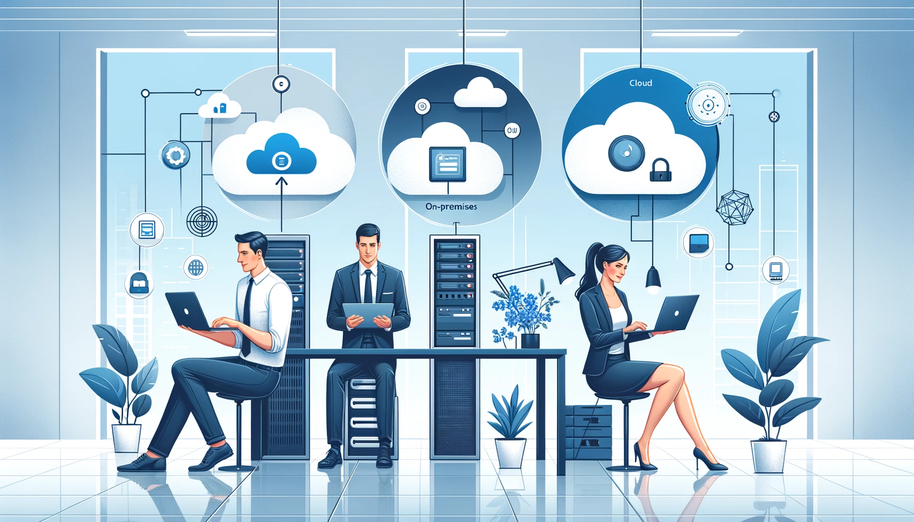 Der digitale Arbeitsplatz: Sind On-Premises- oder Cloud-Buchungssysteme besser?
